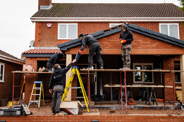 modern kitchen extension midlands