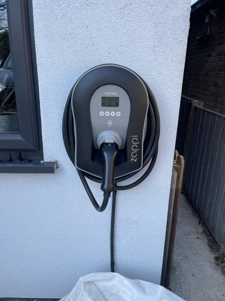 Brand new 7kw electric vehicle charger install